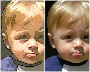 Learn how to convert your family photos into digital illustrations at PicMonkey.com
