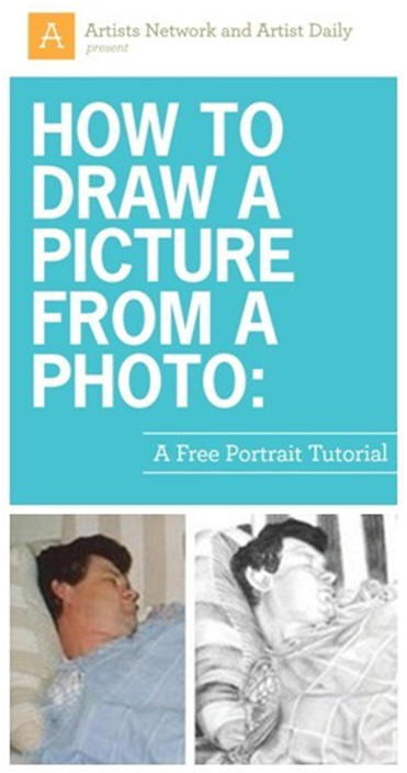 How to Draw a Picture From a Photo - Download your free eBook From ArtistsNetwork.com ( Photo and Drawing: Details of "ZZZZZ", by Sandra Angelo ) 