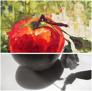 Check out all of the free artists’ reference photos at Paint My Photo. Find inspiration for your paintings, drawings, watercolors and illustrations. Follow forums and post your own art works for helpful reviews and comments. ( Image: “Apple a Day #2”, Painted by Susan Barr, from a Black and White photo that's one of hundreds of free reference photographs on PMP-Art.com )    