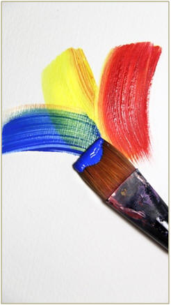 Free online lessons on color theory, the color wheel and color mixing will help you with all of your art, craft and decorating projects.